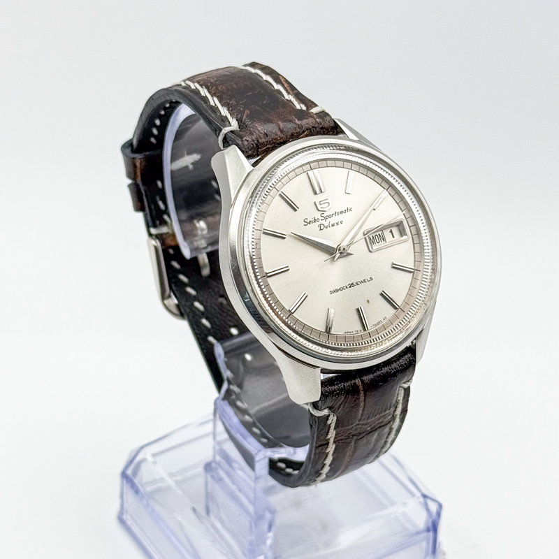 Seiko Seiko - Sportsmatic Deluxe - No reserve price - 7619-7010 - Men - 1965 vintage watch - image 4