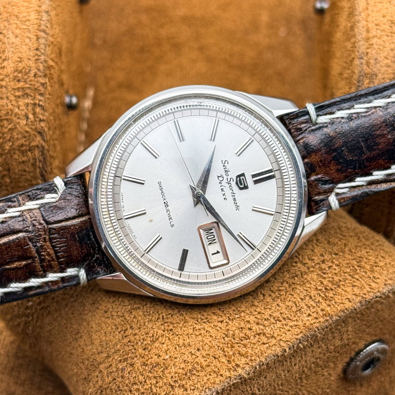 Seiko Seiko - Sportsmatic Deluxe - No reserve price - 7619-7010 - Men - 1965 vintage watch - image 17