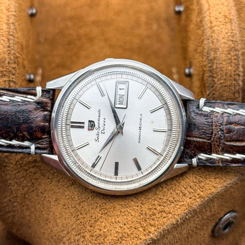 Seiko Seiko - Sportsmatic Deluxe - No reserve price - 7619-7010 - Men - 1965 vintage watch - image 18