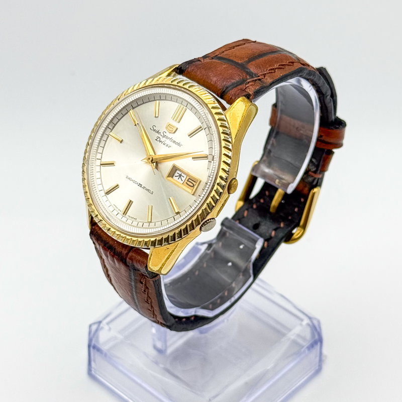 Seiko Seiko - Sportsmatic Deluxe - No reserve price - 7619-7040 - Men - 1966 vintage watch - image 3