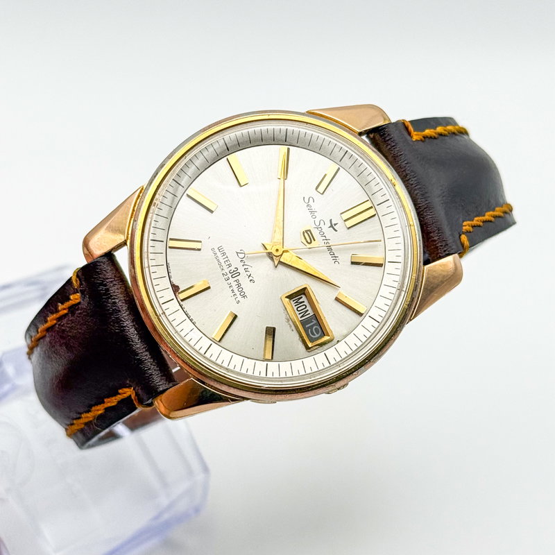 Seiko Seiko - Sportsmatic 5 Deluxe - No reserve price - 4306829 - Men - 1964 vintage watch - image 9