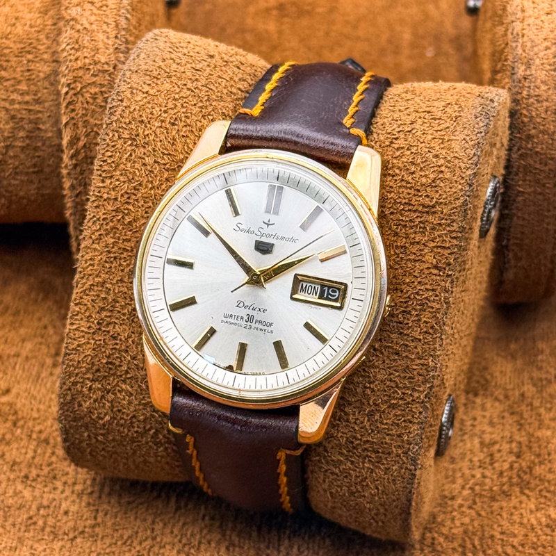Seiko Seiko - Sportsmatic 5 Deluxe - No reserve price - 4306829 - Men - 1964 vintage watch - image 16