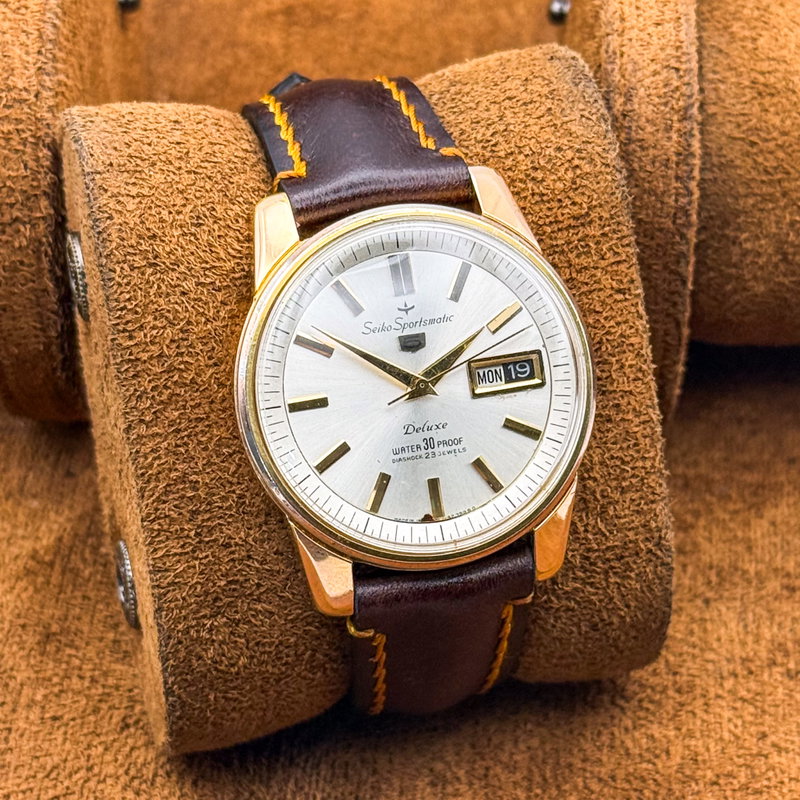 Seiko Seiko - Sportsmatic 5 Deluxe - No reserve price - 4306829 - Men - 1964 vintage watch - image 17
