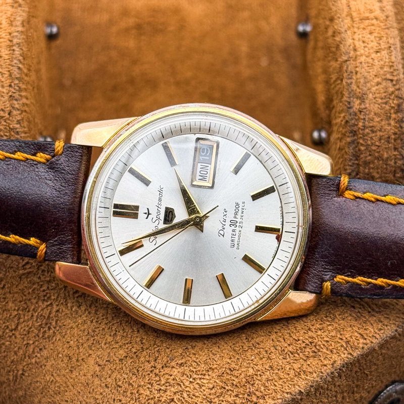Seiko Seiko - Sportsmatic 5 Deluxe - No reserve price - 4306829 - Men - 1964 vintage watch - image 23