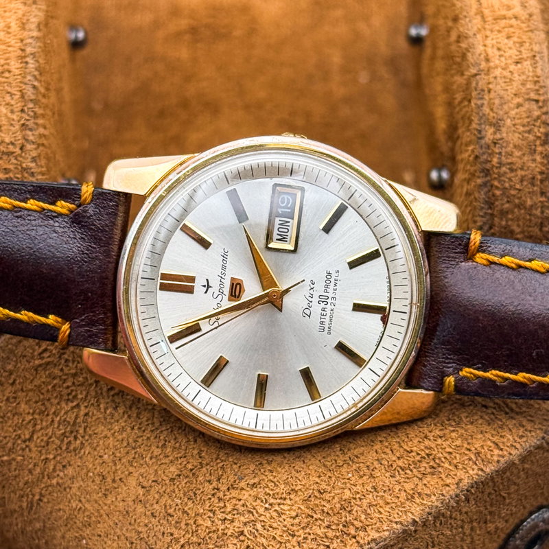 Seiko Seiko - Sportsmatic 5 Deluxe - No reserve price - 4306829 - Men - 1964 vintage watch - image 24