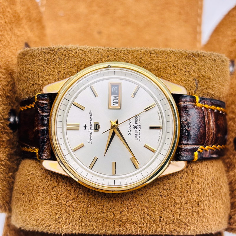 Seiko Seiko - Sportsmatic 5 Deluxe - No reserve price - 427970 - Men - 1964 vintage watch - image 6