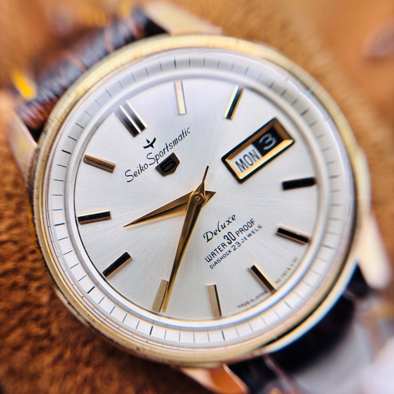 Seiko Seiko - Sportsmatic 5 Deluxe - No reserve price - 427970 - Men - 1964 vintage watch - image 12