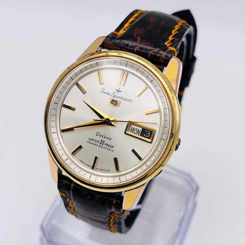 Seiko Seiko - Sportsmatic 5 Deluxe - No reserve price - 427970 - Men - 1964 vintage watch - image 1