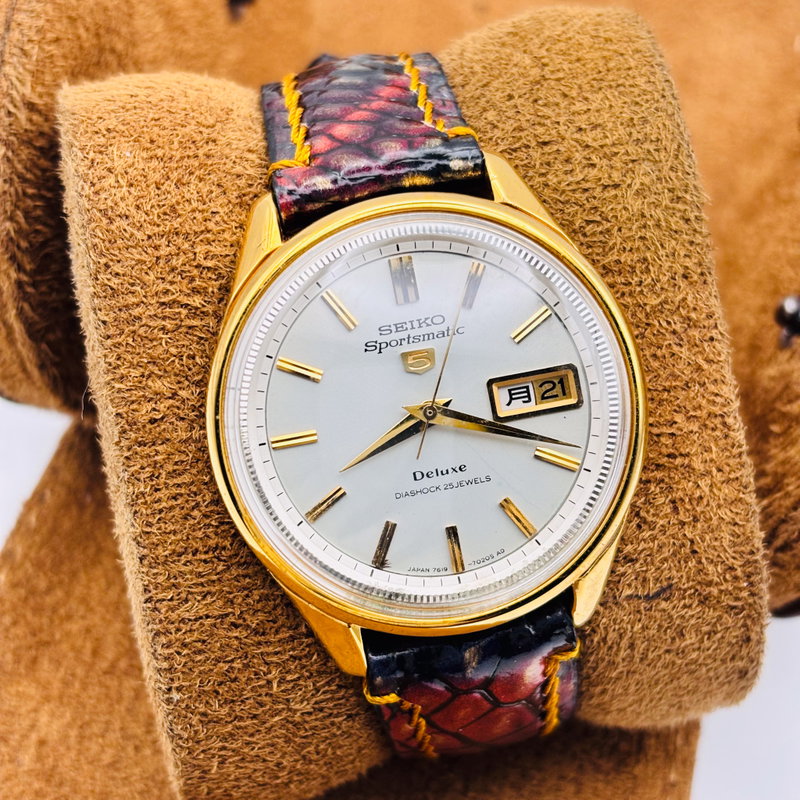 Seiko Seiko - Sportsmatic 5 Deluxe - No reserve price - 7619-7010 - Men - 1967 vintage watch - image 2