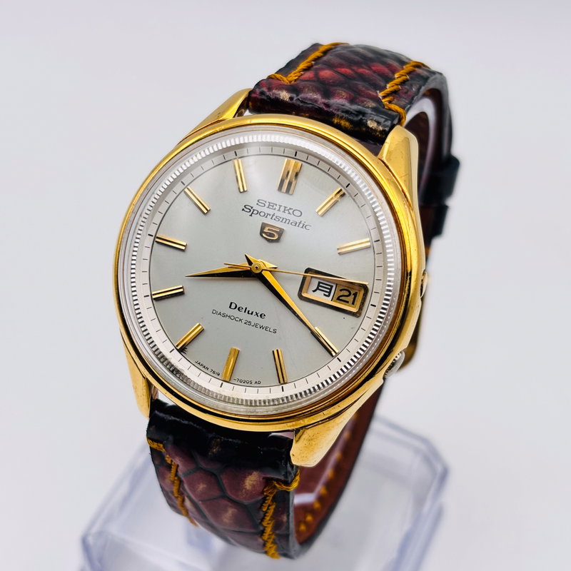 Seiko Seiko - Sportsmatic 5 Deluxe - No reserve price - 7619-7010 - Men - 1967 vintage watch - image 19