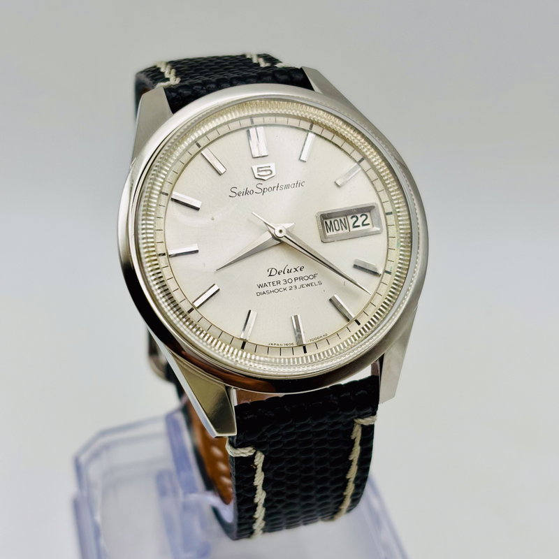 Seiko Seiko - Sportsmatic Deluxe - No reserve price - 7606-7000 - Men - 1965 vintage watch - image 1