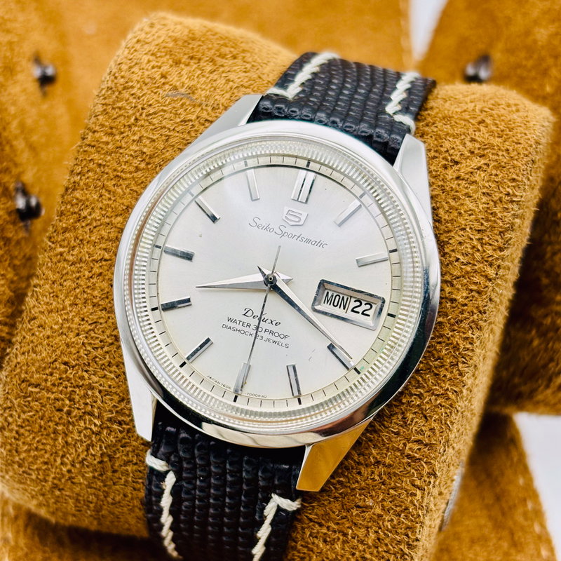 Seiko Seiko - Sportsmatic Deluxe - No reserve price - 7606-7000 - Men - 1965 vintage watch - image 3