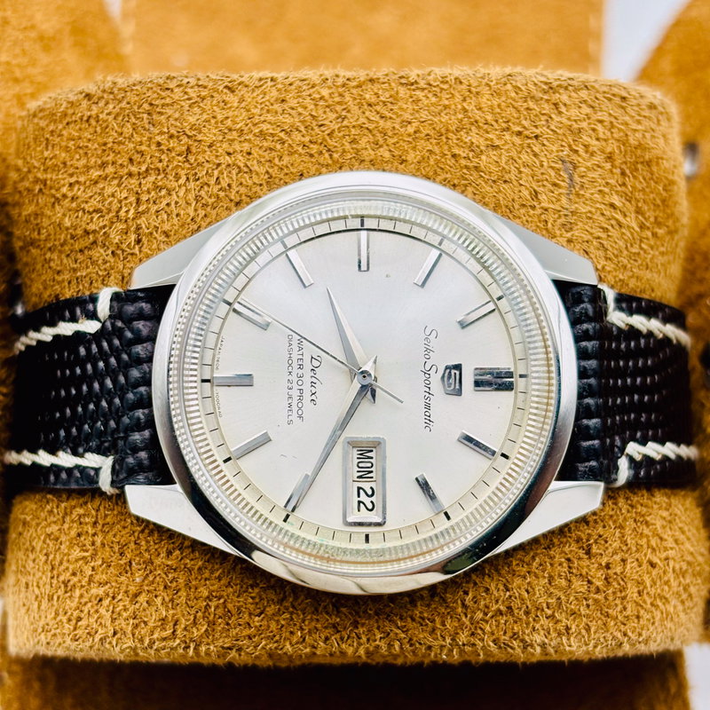 Seiko Seiko - Sportsmatic Deluxe - No reserve price - 7606-7000 - Men - 1965 vintage watch - image 4