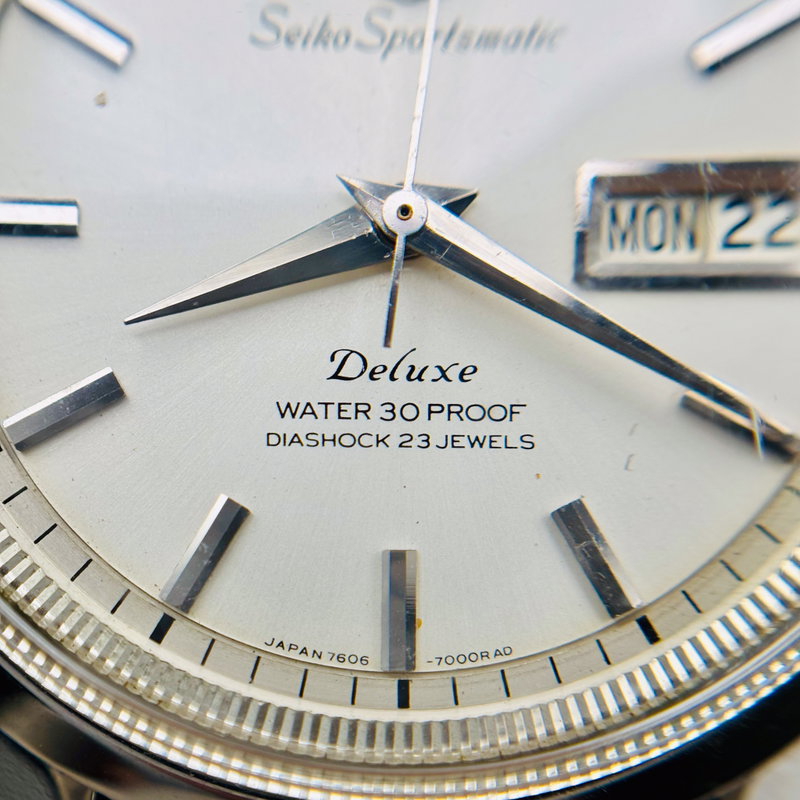 Seiko Seiko - Sportsmatic Deluxe - No reserve price - 7606-7000 - Men - 1965 vintage watch - image 8
