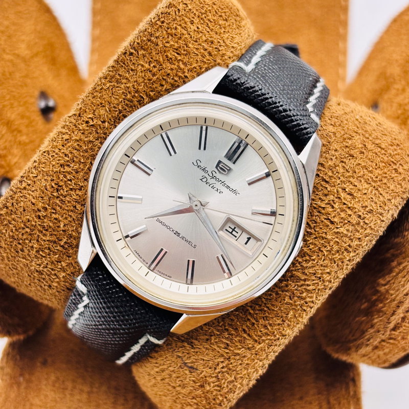 Seiko Seiko - 5 Sportsmatic Deluxe - No reserve price - 7619-7030 - Men - 1960-1969 vintage watch - image 4