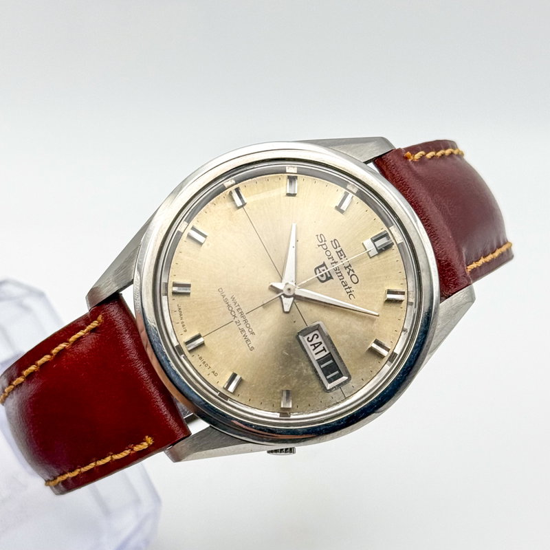 Seiko Seiko - Sportmatic 5 - No reserve price - 6619-8100 - Men - 1966 vintage watch - image 9