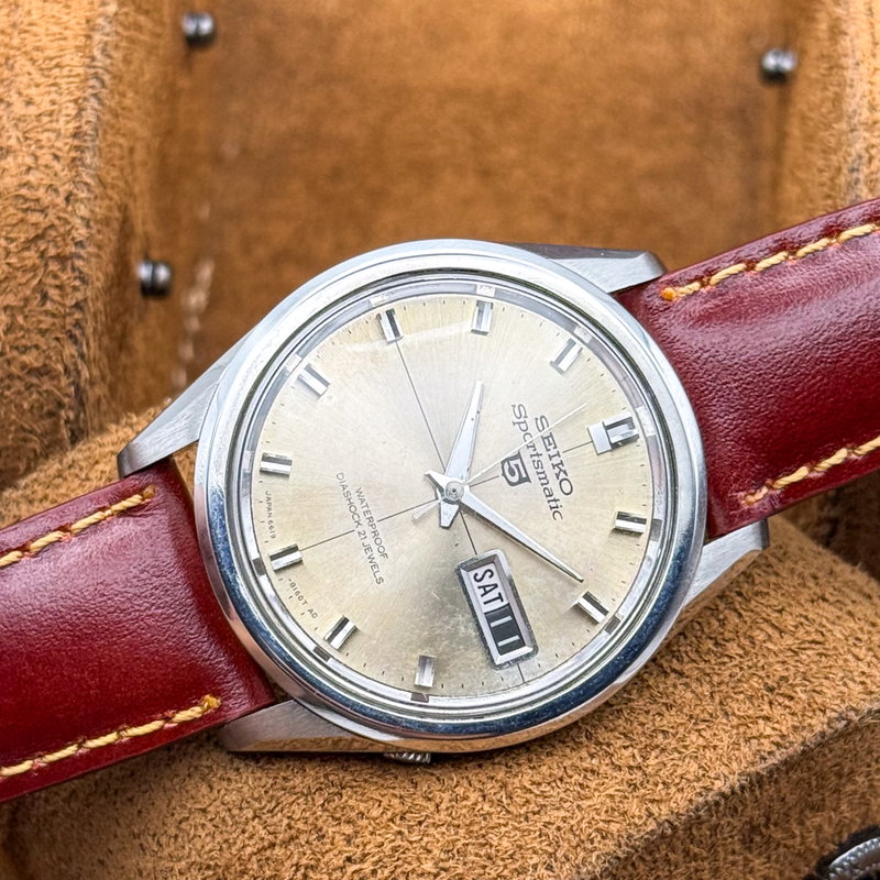 Seiko Seiko - Sportmatic 5 - No reserve price - 6619-8100 - Men - 1966 vintage watch - image 18