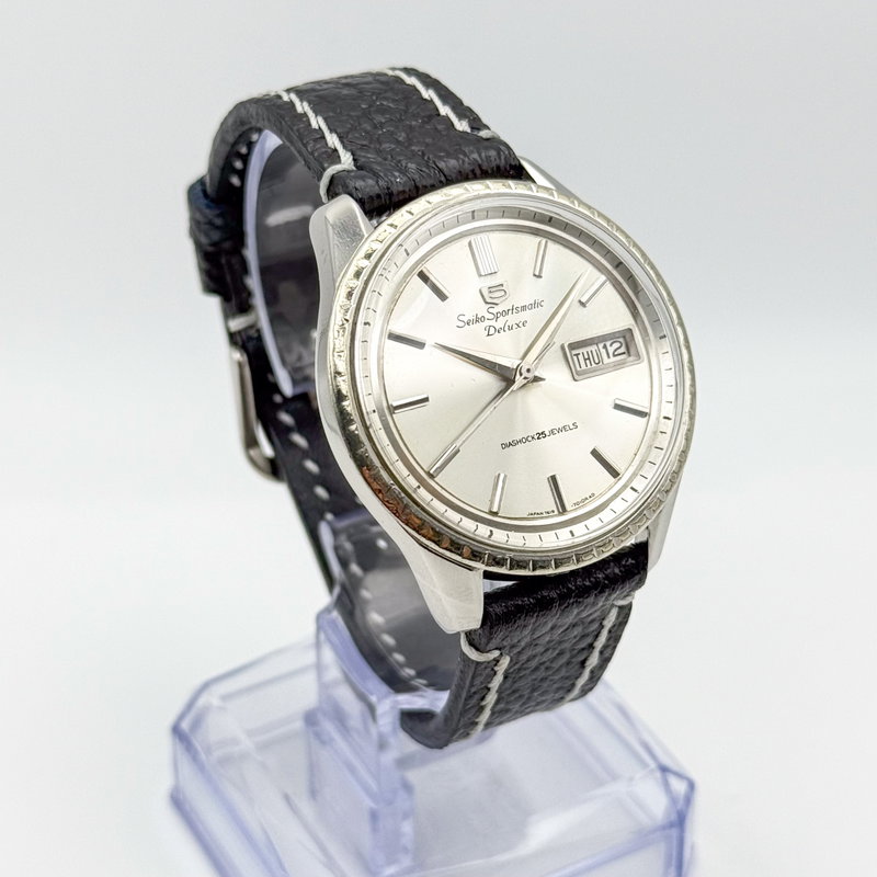 Seiko Seiko - Sportsmatic Deluxe - No reserve price - 7619-7050 - Men - 1965 vintage watch - image 4