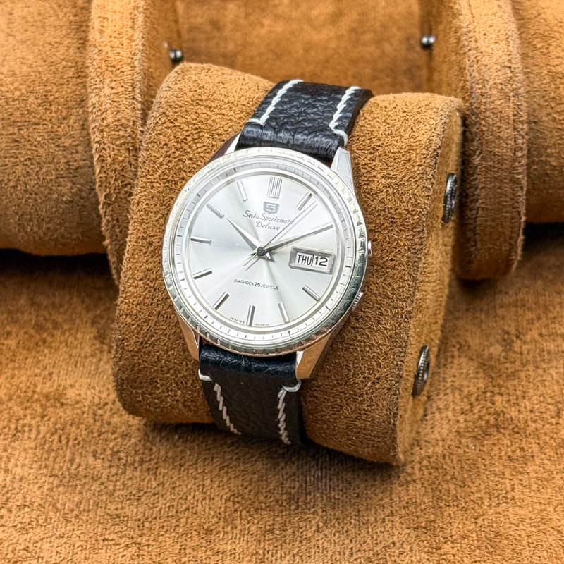 Seiko Seiko - Sportsmatic Deluxe - No reserve price - 7619-7050 - Men - 1965 vintage watch - image 11