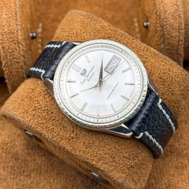 Seiko Seiko - Sportsmatic Deluxe - No reserve price - 7619-7050 - Men - 1965 vintage watch - image 14
