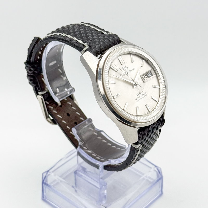 Seiko Seiko - Sportmatic Deluxe - No reserve price - 7606-7000 - Men - 1965 vintage watch - image 5