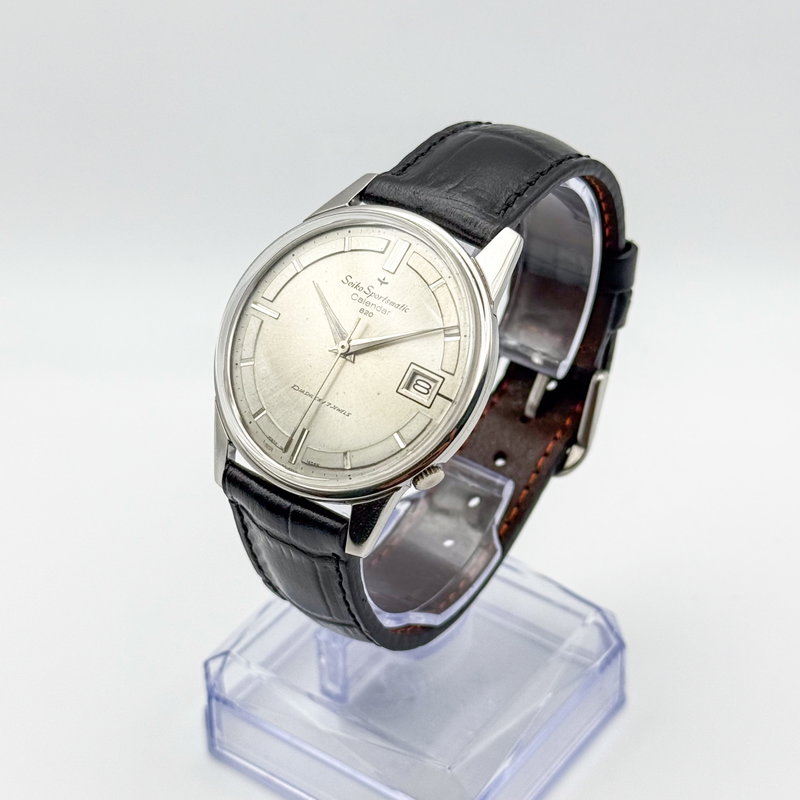 Seiko Seiko - Sportsmatic Calendar 820 - No reserve price - 15040 D - Men - 1963 vintage watch - image 2