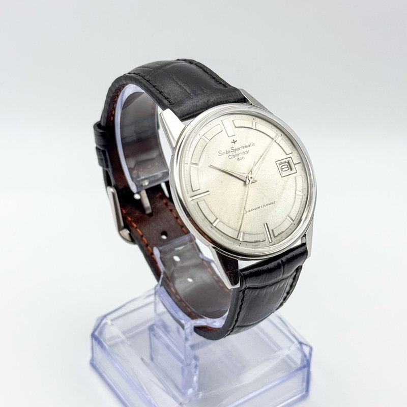 Seiko Seiko - Sportsmatic Calendar 820 - No reserve price - 15040 D - Men - 1963 vintage watch - image 4
