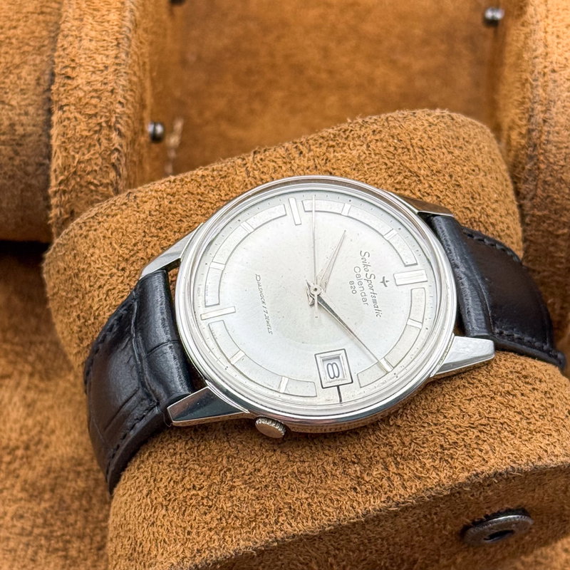 Seiko Seiko - Sportsmatic Calendar 820 - No reserve price - 15040 D - Men - 1963 vintage watch - image 16