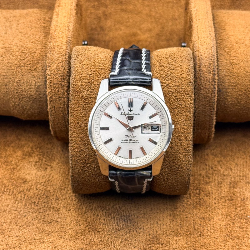 Seiko Seiko - Sportmatic Deluxe - No reserve price - 7606-7991 - Men - 1964 vintage watch - image 12