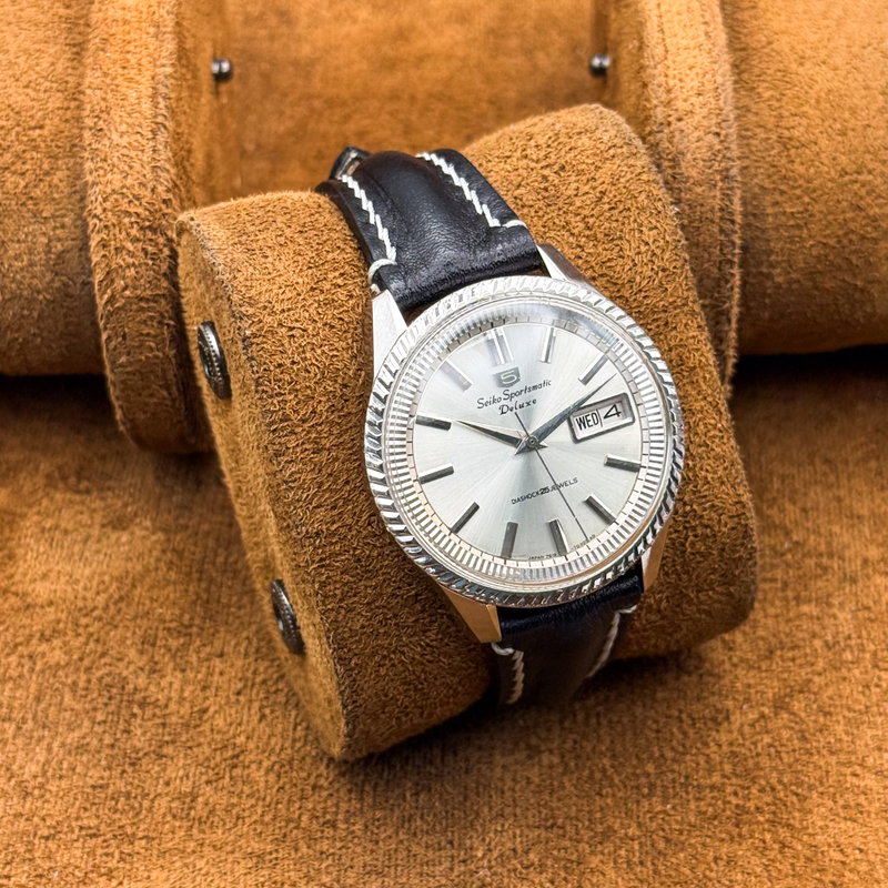 Seiko Seiko - Sportmatic Deluxe - No reserve price - 7619-7050 - Men - 1966 vintage watch - image 14