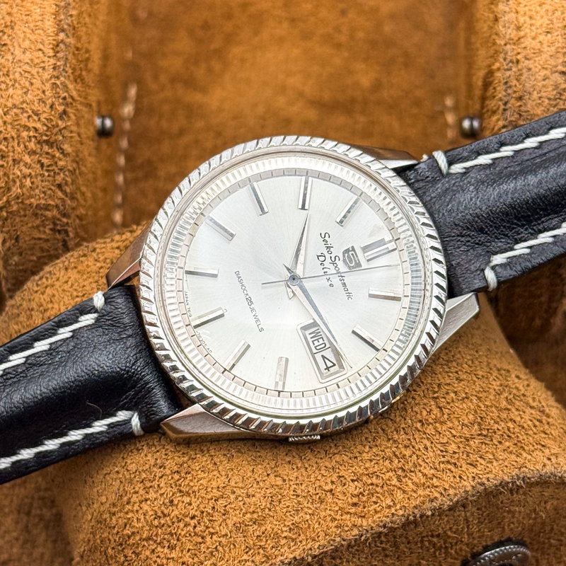 Seiko Seiko - Sportmatic Deluxe - No reserve price - 7619-7050 - Men - 1966 vintage watch - image 23