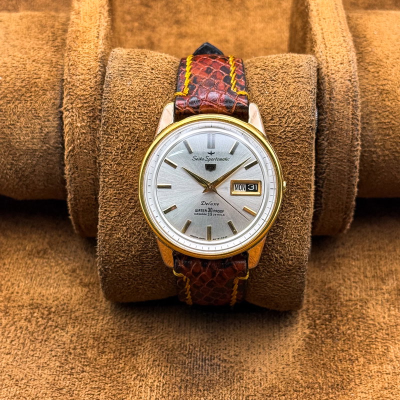 Seiko Seiko - Sportsmatic 5 Deluxe - No reserve price - 7606-7971 - Men - 1964 vintage watch - image 10