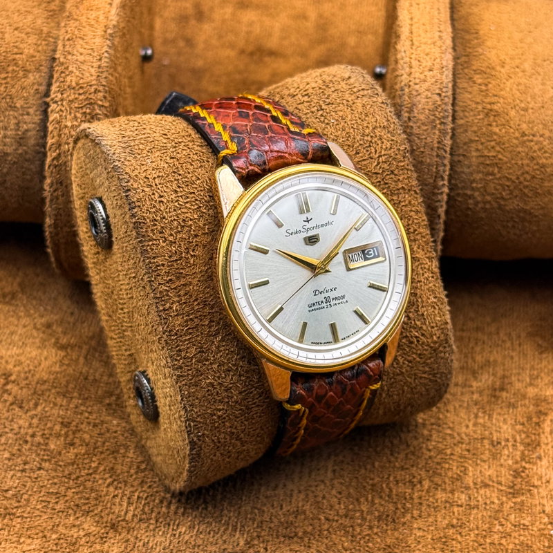 Seiko Seiko - Sportsmatic 5 Deluxe - No reserve price - 7606-7971 - Men - 1964 vintage watch - image 12