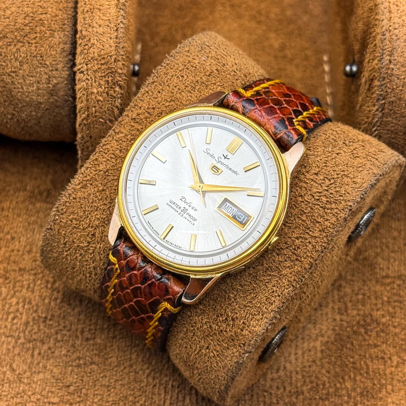 Seiko Seiko - Sportsmatic 5 Deluxe - No reserve price - 7606-7971 - Men - 1964 vintage watch - image 14
