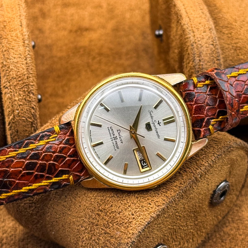 Seiko Seiko - Sportsmatic 5 Deluxe - No reserve price - 7606-7971 - Men - 1964 vintage watch - image 17