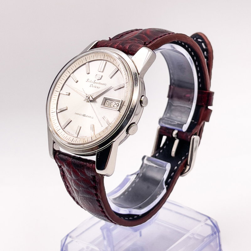 Seiko Seiko - Sportsmatic Deluxe 耀静 – Yōsei – Quiet Shine - No reserve price - 7606-7992 - Men - 1965 vintage watch - image 8