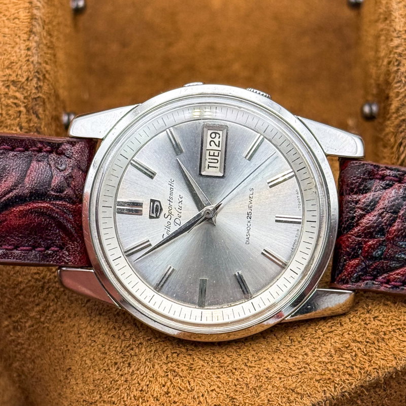 Seiko Seiko - Sportsmatic Deluxe 耀静 – Yōsei – Quiet Shine - No reserve price - 7606-7992 - Men - 1965 vintage watch - image 23