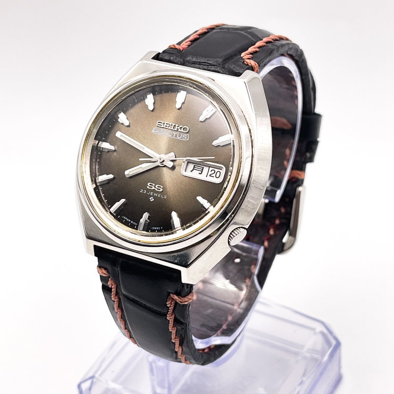 Seiko Seiko - 5 Actus SS 淡影 (Tan’ei) – Faint Shadow - No reserve price - 6106-7700 - Men - 1973 vintage watch - image 1