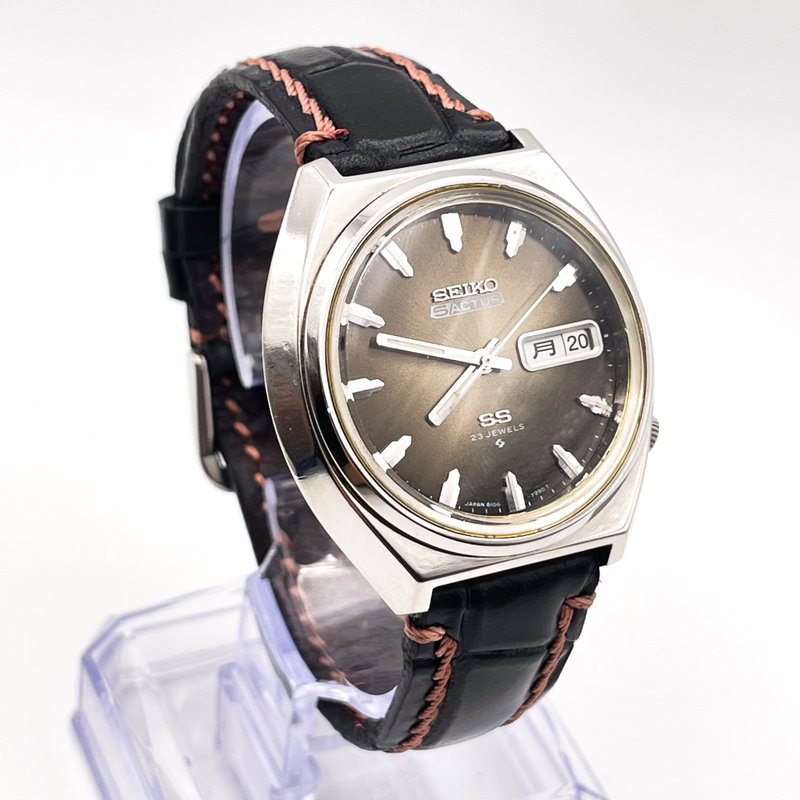 Seiko Seiko - 5 Actus SS 淡影 (Tan’ei) – Faint Shadow - No reserve price - 6106-7700 - Men - 1973 vintage watch - image 3
