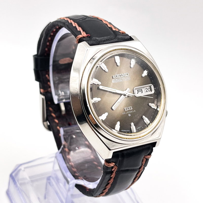 Seiko Seiko - 5 Actus SS 淡影 (Tan’ei) – Faint Shadow - No reserve price - 6106-7700 - Men - 1973 vintage watch - image 4