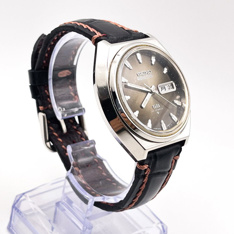 Seiko Seiko - 5 Actus SS 淡影 (Tan’ei) – Faint Shadow - No reserve price - 6106-7700 - Men - 1973 vintage watch - image 5