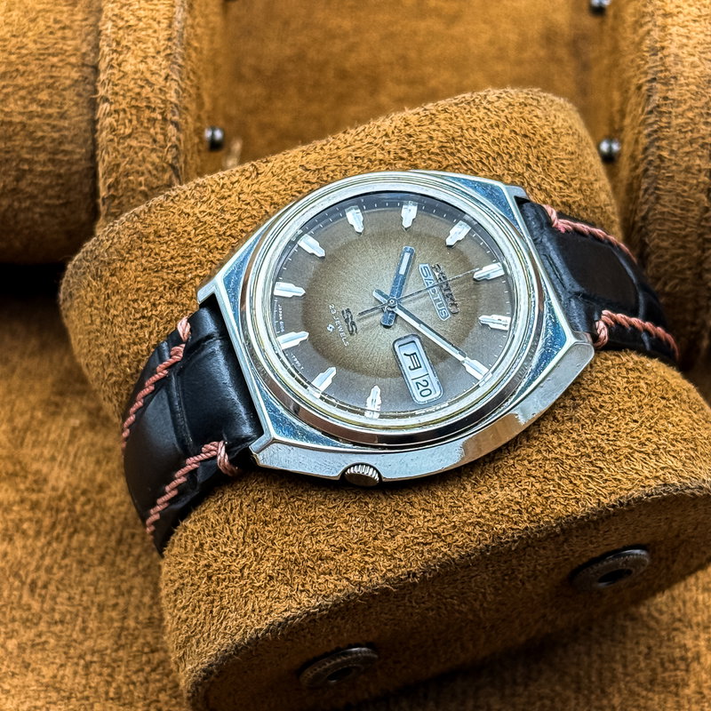 Seiko Seiko - 5 Actus SS 淡影 (Tan’ei) – Faint Shadow - No reserve price - 6106-7700 - Men - 1973 vintage watch - image 14