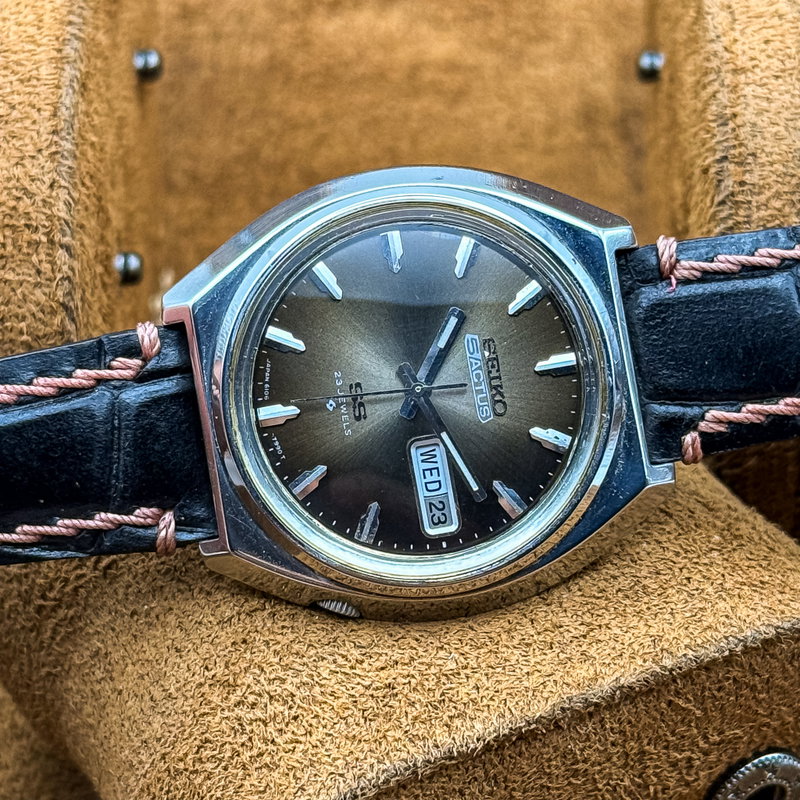 Seiko Seiko - 5 Actus SS 淡影 (Tan’ei) – Faint Shadow - No reserve price - 6106-7700 - Men - 1973 vintage watch - image 16
