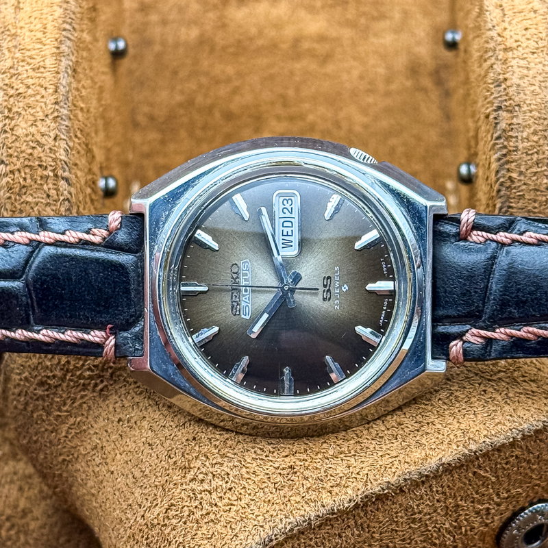 Seiko Seiko - 5 Actus SS 淡影 (Tan’ei) – Faint Shadow - No reserve price - 6106-7700 - Men - 1973 vintage watch - image 17