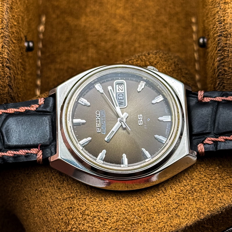 Seiko Seiko - 5 Actus SS 淡影 (Tan’ei) – Faint Shadow - No reserve price - 6106-7700 - Men - 1973 vintage watch - image 18