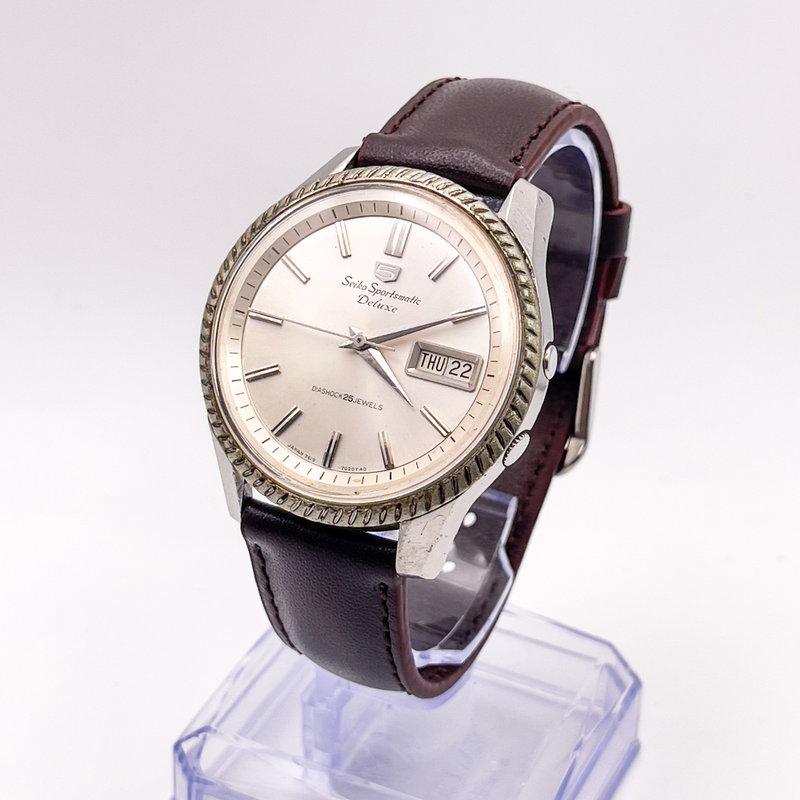 Seiko Seiko - Sportsmatic Deluxe 王輪 (Ōrin) – Royal Halo - No reserve price - 7619-7040 - Men - 1965 vintage watch - image 1