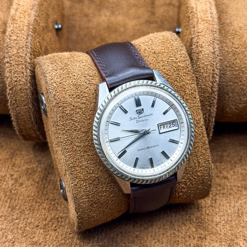 Seiko Seiko - Sportsmatic Deluxe 王輪 (Ōrin) – Royal Halo - No reserve price - 7619-7040 - Men - 1965 vintage watch - image 11
