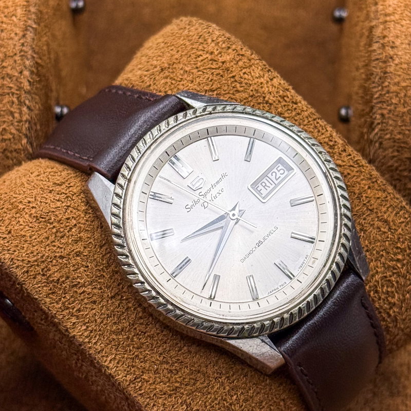 Seiko Seiko - Sportsmatic Deluxe 王輪 (Ōrin) – Royal Halo - No reserve price - 7619-7040 - Men - 1965 vintage watch - image 13
