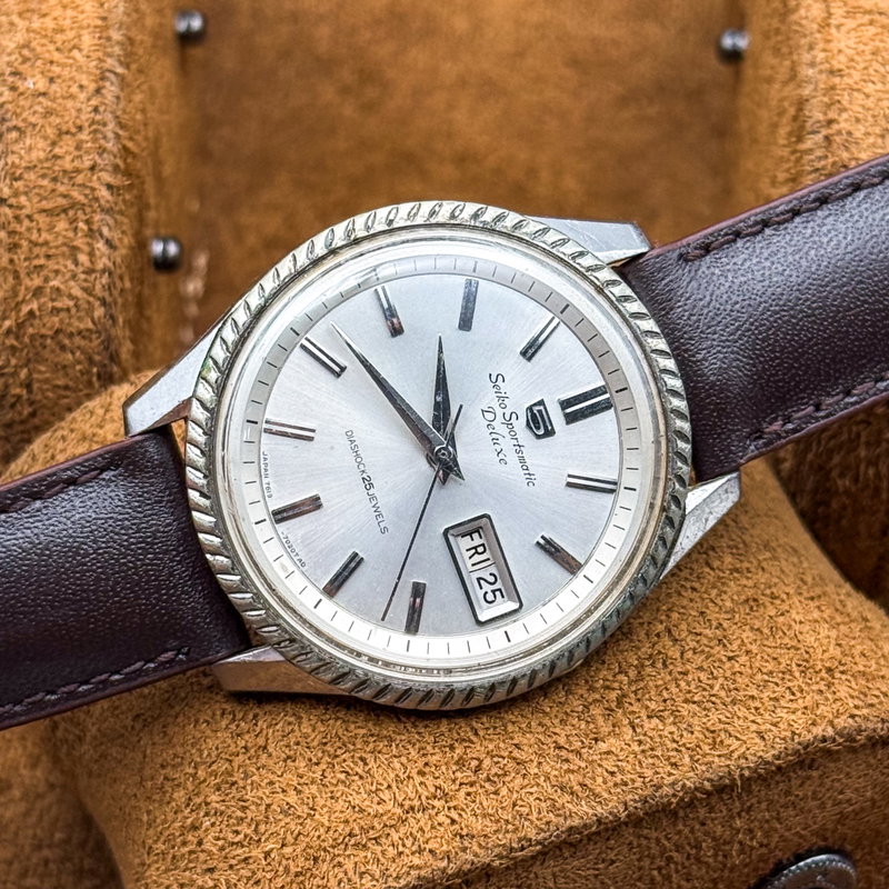 Seiko Seiko - Sportsmatic Deluxe 王輪 (Ōrin) – Royal Halo - No reserve price - 7619-7040 - Men - 1965 vintage watch - image 17