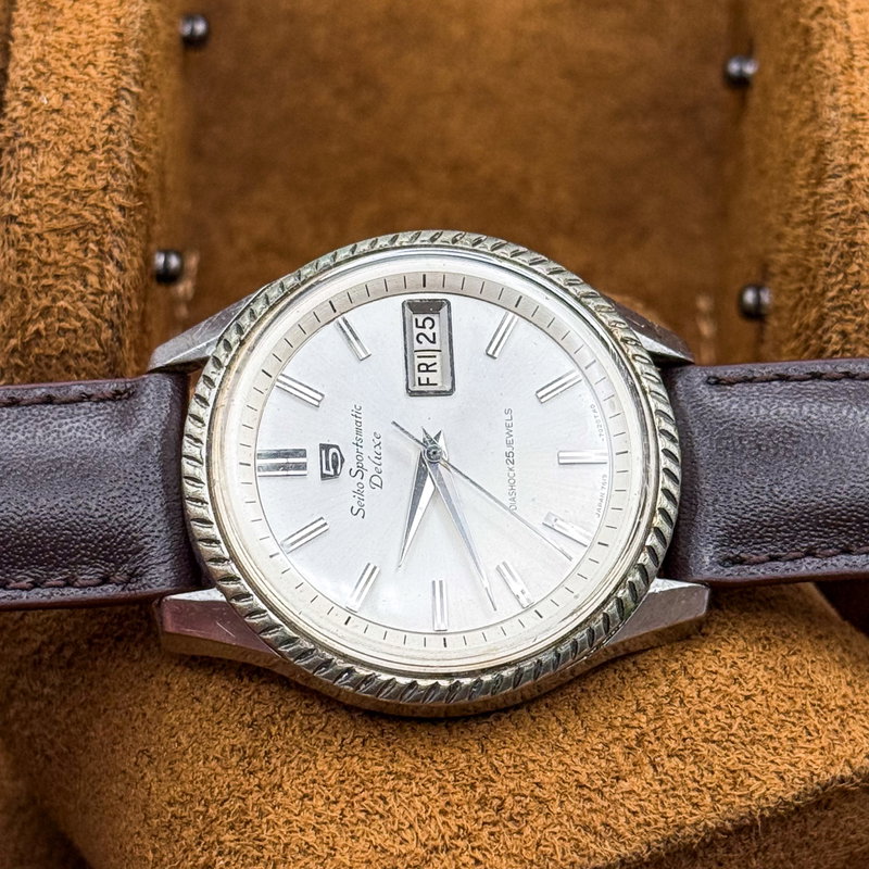 Seiko Seiko - Sportsmatic Deluxe 王輪 (Ōrin) – Royal Halo - No reserve price - 7619-7040 - Men - 1965 vintage watch - image 21